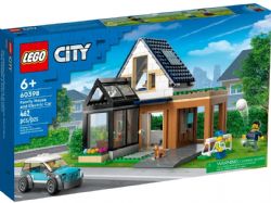 LEGO CITY - LA MAISON FAMILIALE ET LA VOITURE ÉLECTRIQUE #60398